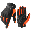 Guantes de motocicleta para conducir motocicletas y bicicletas, guantes deportivos protectores sensibles al tacto, transpirables para carreras y uso diario. 4