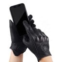 Guantes de motocicleta y motocross de dedos completos con protectores de nudillos y dedos y palma acolchada para moto y off-road unisex 4