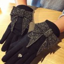 Guantes de mujer con lazo A1 2