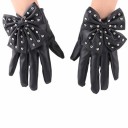 Guantes de mujer con lazo 3
