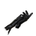 Guantes de piel elegantes para mujer - Negro 1
