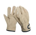 Guantes ignífugos resistentes al calor 24,5 x 12 cm Guantes de protección de cuero para asar, cocinar y manipular utensilios calientes 1