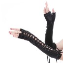 Guantes largos de mujer con cordones 4