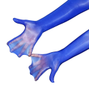 Guantes largos de mujer delgados transparentes sin costuras elásticos de poliéster elastano transpirables accesorio de moda para uso social 6