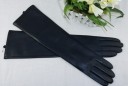 Guantes largos de piel para mujer J3192 9