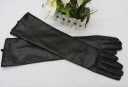 Guantes largos de piel para mujer J3192 7