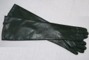 Guantes largos de piel para mujer J3192 7