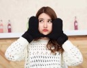 Guantes sin dedos para mujer J3118 15