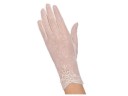 Guantes translúcidos de mujer con encaje. 5