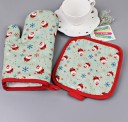 Guanti da cucina natalizi 2 pz 6