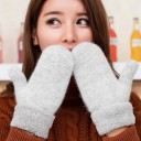 Guanti da donna a dita J3118 1