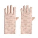 Guanti da donna con pois 7