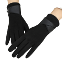 Guanti da donna in maglia touch universale Caldi guanti invernali con superficie morbida in velluto per un uso quotidiano 1