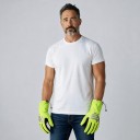 Guanti da moto caldi, impermeabili e antivento con polsino allungato e cordino per la guida in condizioni fredde unisex 2