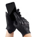 Guanti da moto e motocross a dita intere con protezioni per le articolazioni e le dita e palmo imbottito unisex 4