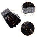 Guanti da uomo in cashmere per l'inverno J1470 6