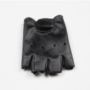 Guanti in pelle per bambini senza dita 5