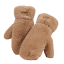 Guanti invernali da donna taglia universale Guanti caldi con fodera in peluche in poliestere per l'uso quotidiano in inverno 7