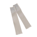 Guanti lunghi da donna senza dita con glitter in poliestere traspirante neri guanti da cerimonia per occasioni festive e serali 4