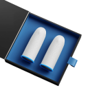 Guanti touch da gioco per telefoni mobili Coperture per le dita in fibre d'argento Guanti antiscivolo Resistenti al sudore Fibra di vetro 4