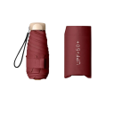 Guarda-chuva dobrável feminino mini de 52 cm Guarda-chuva de viagem compacto para a mala Guarda-chuva leve para proteção contra a chuva Acessório estiloso 3