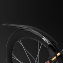 Guarda-lamas para bicicleta 700C Guarda-lamas prolongado de rápido encaixe para rodas dianteira e traseira Proteção universal contra água e sujidade 5