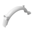 Guarda-lamas traseiro para trotinete elétrica Xiaomi M365 Pro 2 1S Capa de plástico resistente contra água com suporte para luz e parafusos 2