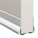 Guarnizione per porte 93 cm Striscia flessibile in PVC a forma di U Protezione contro le correnti d'aria, polvere e insetti Può essere 10