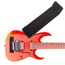 Guarnizione supporto per tremolo e ponte di chitarra elettrica 12,5×4×3 cm Strumento nero per sostituzione e riparazione stabilizzazione del ponte della chitarra 5