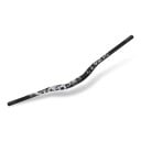 Guidons de vélo courbés 720 mm diamètre 31.8 mm élévation 30 mm en alliage d'aluminium forme ergonomique pour vélos de montagne 7