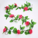 Guirlande artificielle de roses grimpantes 6