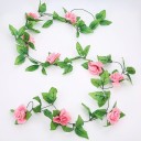 Guirlande artificielle de roses grimpantes 4