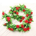 Guirlande artificielle de roses grimpantes 1