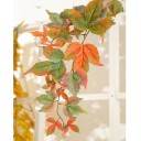 Guirlande avec des feuilles artificielles 2