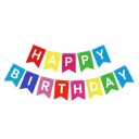 Guirlande avec fanions Joyeux Anniversaire 4
