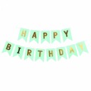 Guirlande avec fanions Joyeux Anniversaire 7