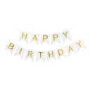 Guirlande avec fanions Joyeux Anniversaire 10
