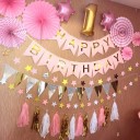 Guirlande avec fanions Joyeux Anniversaire 2