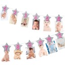 Guirlande d'anniversaire pour photos étoiles 4