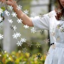 Guirlande de Noël avec flocons 6