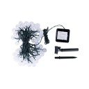 Guirlande lumineuse solaire 5 m Éclairage LED extérieur 20 diodes Lumière décorative étanche pour jardin balcon terrasse fêtes 1