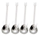 Guitar-Shaped Spoons 4 pcs 1