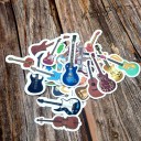 Guitar Stickers 24 pcs 3