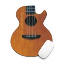 Guitarformet musemåtte 10