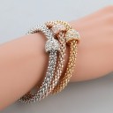 Guldpläterade damarmband 2
