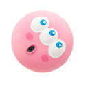 Gum ball voor honden, duurzame piepende kauwbal voor tandreiniging en interactieve spellen, diameter 5,5 cm 7