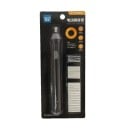 Guma retractabilă în creionul electric cu 2 baterii AAA și capete de schimb 16,6 x 1,5 cm 2