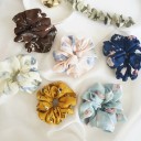 Gumiça para cabelo com flores A310 2