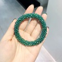 Gumiça para o cabelo com contas 11