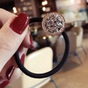 Gumiça para o cabelo com diamantes 6